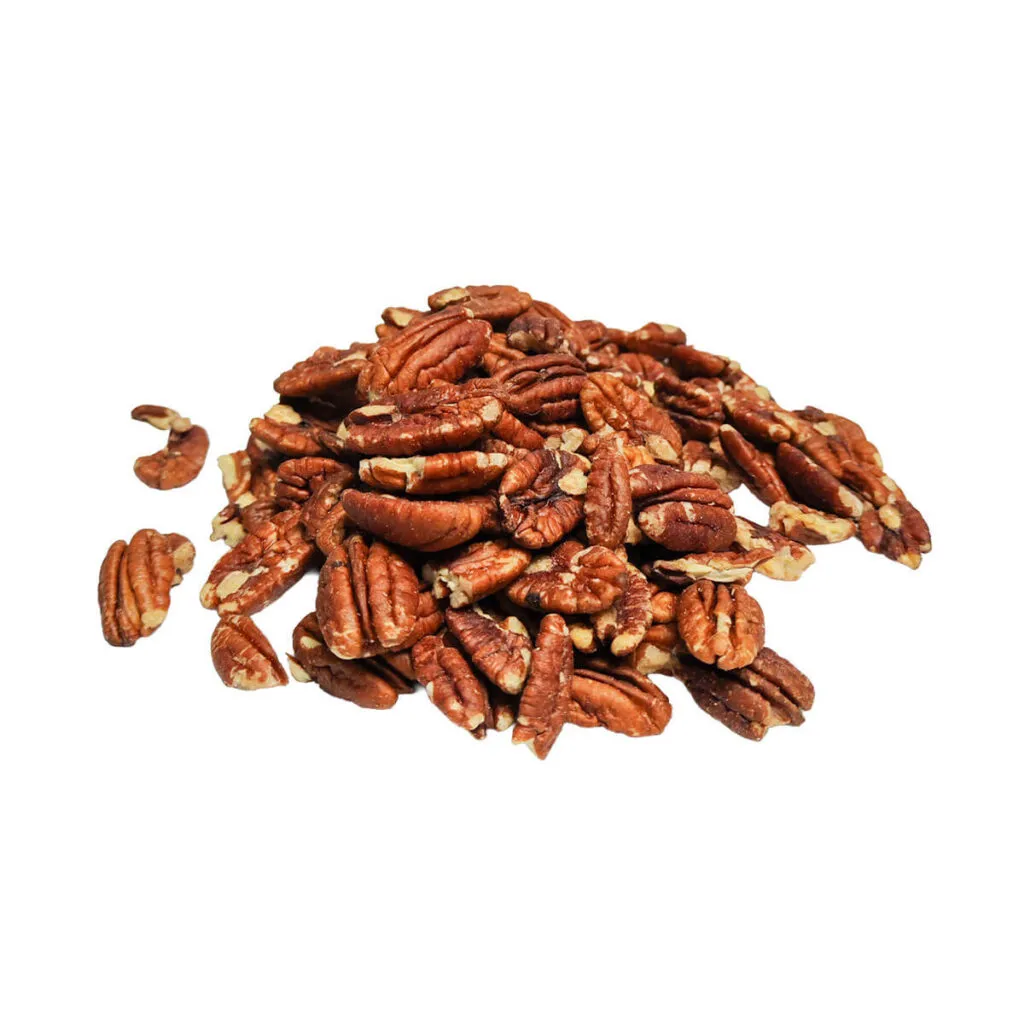 Nuez pecán natural para snacks repostería y recetas especiales Makkadamia