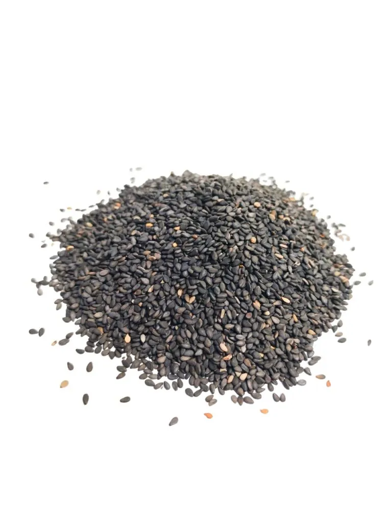 Ajonjolí negro para panes ensaladas sushi y toppings Makkadamia