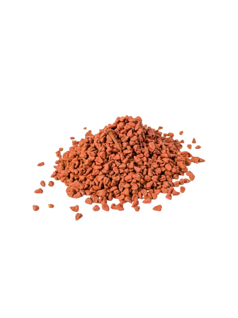 Achiote en pepa natural para preparaciones tradicionales Makkadamia